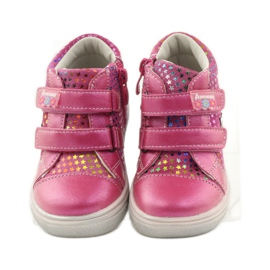 American Club Deportivas cómodas con la estrella americana 703925 rosa 4