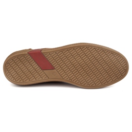 Olivier Zapatos de cuero para hombres casuales 302gt camello marrón 6