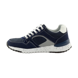 American Club zapatillas americanas 703039 blanco azul marino 2