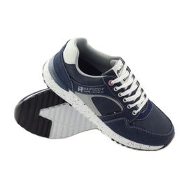 American Club zapatillas americanas 703039 blanco azul marino 3
