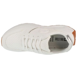 Big Star Zapatos de zapatillas de zapatillas grandes rr274487 zapatos blanco 2
