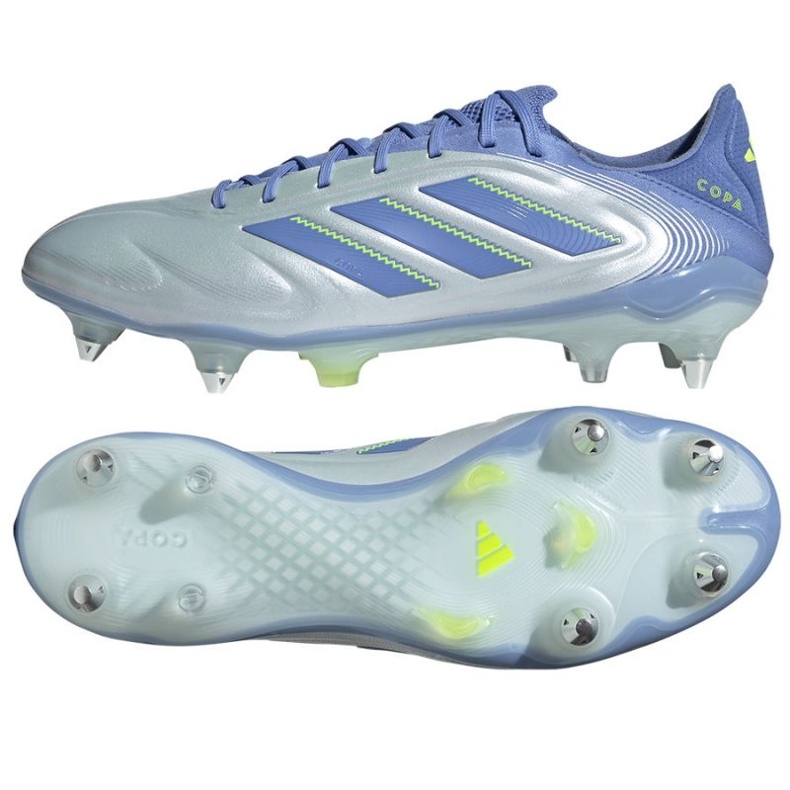Adidas Copa Pure III Elite SG ID9056 Zapatos de fútbol azul 1