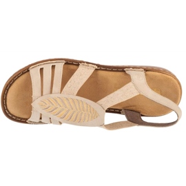 Rieker Sandals 608C0-62 Sandalias beige 2