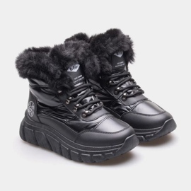 Botas de nieve Lee Cooper LCJ-23-44-1955L negro 18