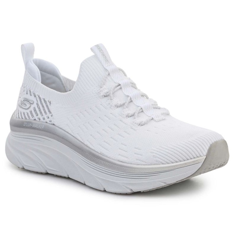 Zapatos Skechers D'Elux Walker Let It Glow 149366-WSL blanco 1