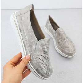 Zapatos de cuero para mujeres Evento dorado abierta 1653 1 Zapatos de cuero para mujeres Evento dorado abierta 1653 1