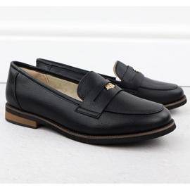 Cambell Zapatos de cuero para mujeres Camell Black 00664 negro 2