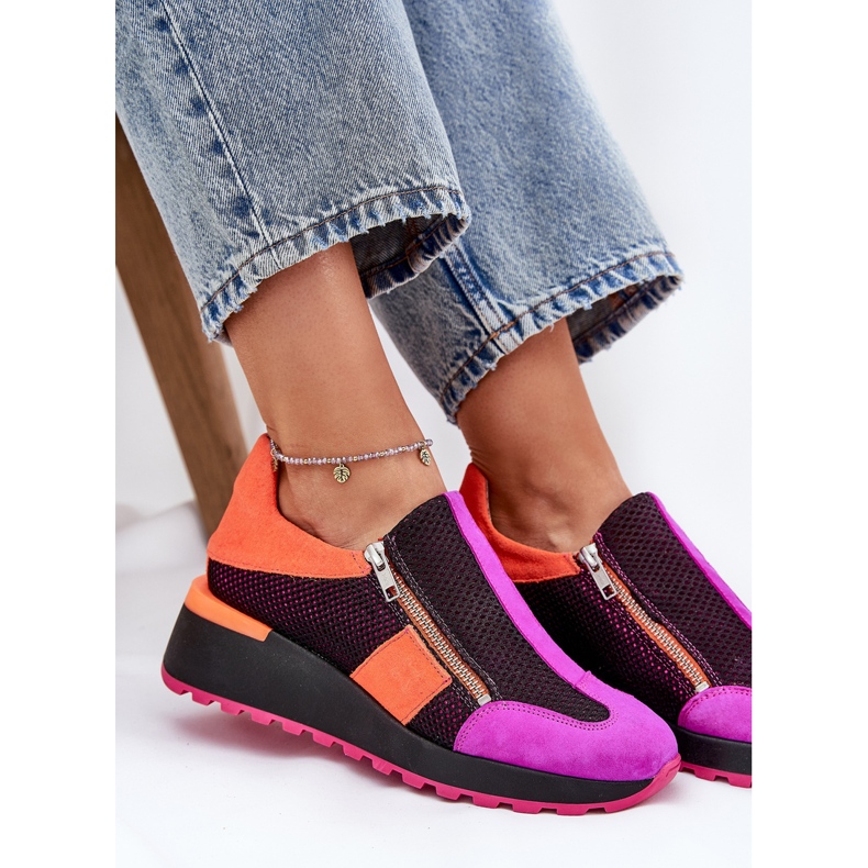 Zapatillas de cuero Maciejka 06853-15 Negro 2