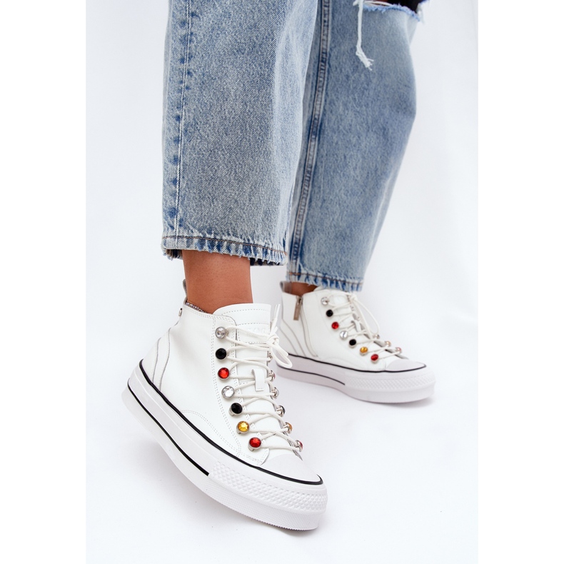 GOE Gee RR2N4102 Mujeres LEVE Mujeres LEVE Sneakers blanco 2