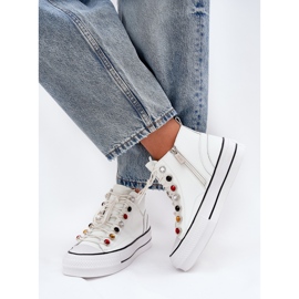 GOE Gee RR2N4102 Mujeres LEVE Mujeres LEVE Sneakers blanco 3