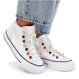 GOE Gee RR2N4102 Mujeres LEVE Mujeres LEVE Sneakers blanco 8