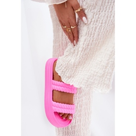 S.Barski Zapatillas para mujeres ligeras de espuma en la plataforma S. Barski Zk51-001 Fuchsia rosado 6