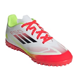 ADIDAS F50 CLUB TF IE3732 Zapatos de fútbol blanco 2