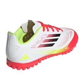 ADIDAS F50 CLUB TF IE3732 Zapatos de fútbol blanco 3
