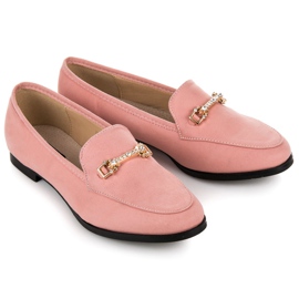 Vices Zapatos de gamuza rosado 1
