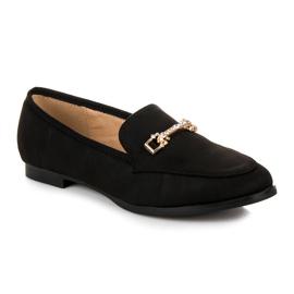 Vices Zapatos de gamuza negro 2