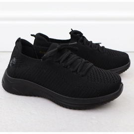 Zapatos deportivos de mujer Gray Vinceza 17366 negro 2
