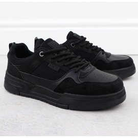Men's Black Big Star RR174606 zapatos deportivos para hombres negro 1