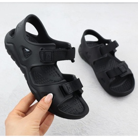 Black Big Star RR374513 Sandalias de espuma negro 1