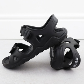 Black Big Star RR374513 Sandalias de espuma negro 3