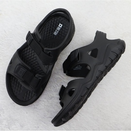 Black Big Star RR374513 Sandalias de espuma negro 4