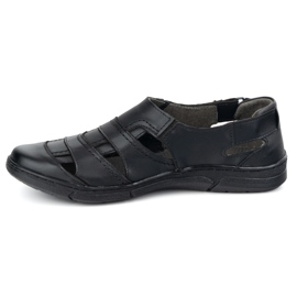 Olivier Zapatos de cuero para hombres 54 kz de luz negra aireada para el verano negro 1 Olivier Zapatos de cuero para hombres 54 kz de luz negra aireada para el verano negro 1