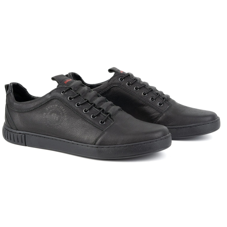 Polbut Zapatos casual hombre piel 2121/2 negro 4