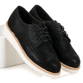 Seastar zapatos de jazz negro 1