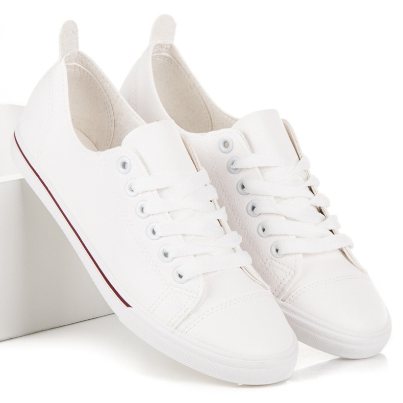 Seastar Deportivas blancas atadas blanco 2 Seastar Deportivas blancas atadas blanco 2