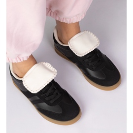 Zapatillas negras zapatillas deportivas femeninas negro 3
