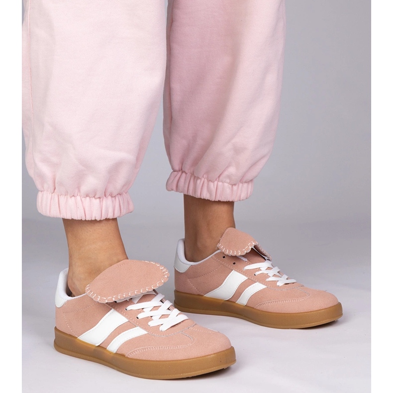 Zapatillas de zapatillas de zapatillas de deporte para mujeres rosas 1