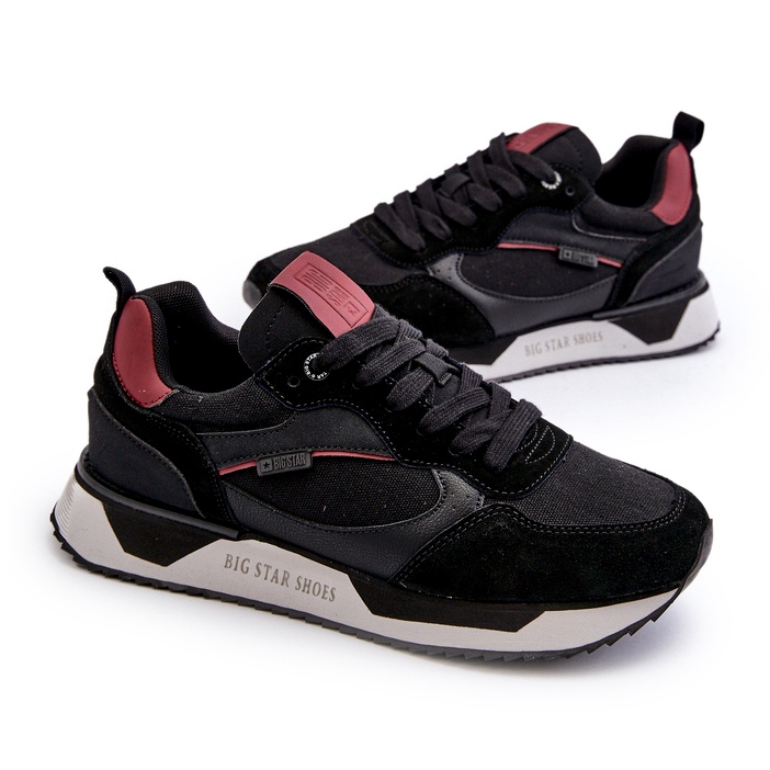 Zapatillas Hombre Memory Foam System Big Star NN174350 Negro 1