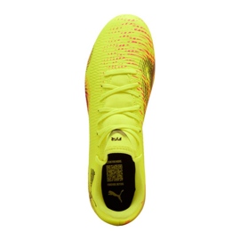 Puma Future 8 Play FG/AG 108141 03 Zapatos de fútbol amarillo 3
