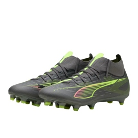 Puma Ultra 5 Match+ FG/AG 108162 03 Zapatos de fútbol gris 1