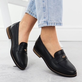 Cambell Zapatos de cuero para mujeres Camell Black 00664 negro 4