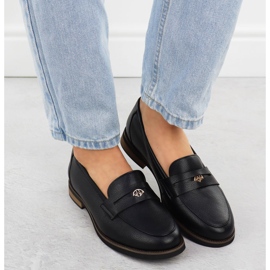 Cambell Zapatos de cuero para mujeres Camell Black 00664 negro 6