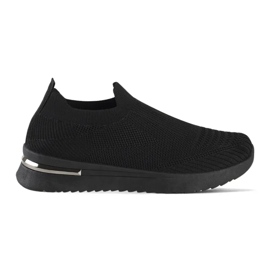 Zapatillas slip-on negras negro 5