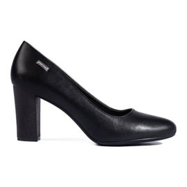 Zapatos de tacón de mujer negros de Sergio Leone 3