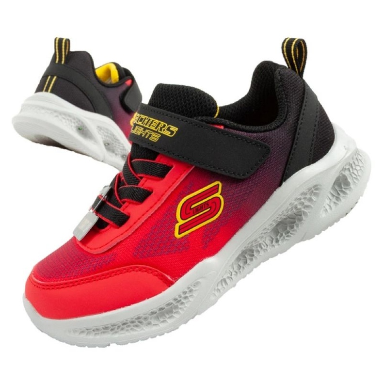 Skechers S Lights-Metteor 401495N/RDBK Zapatos rojo 1