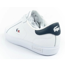 Lacoste PowerCourt 125 1 SMA 749SMA0080407 zapatos blanco 4