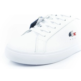 Lacoste PowerCourt 125 1 SMA 749SMA0080407 zapatos blanco 5