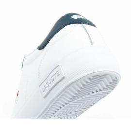 Lacoste PowerCourt 125 1 SMA 749SMA0080407 zapatos blanco 6