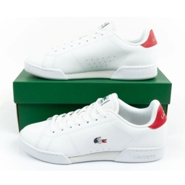 Lacoste Carnaby Cup 125 4 SMA 749SMA0112407 zapatos blanco 9
