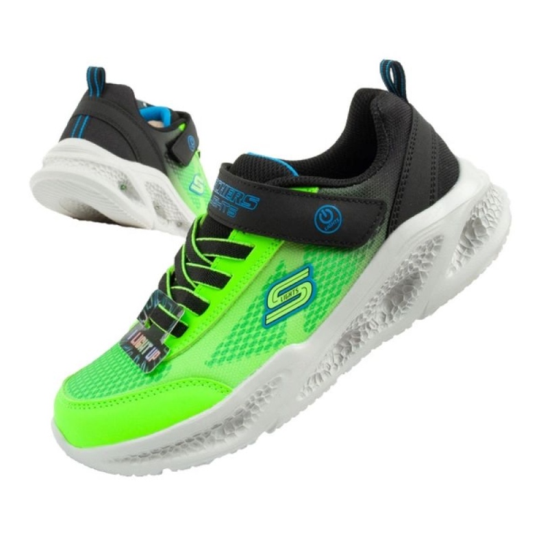 Skechers S Lights-Meterereor 401495L/BBLM Zapatos verde 1 Skechers S Lights-Meterereor 401495L/BBLM Zapatos verde 1