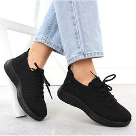 Zapatos deportivos de mujer Gray Vinceza 17366 negro 4