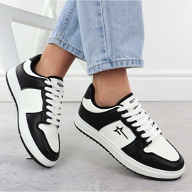 Big Star Zapatos deportivos blancos y negros grandes estrellas rr274a240 4
