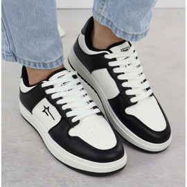 Big Star Zapatos deportivos blancos y negros grandes estrellas rr274a240 6