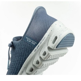 Skechers Glide-Step 104571/SLT Shoes con una membrana azul 2 Skechers Glide-Step 104571/SLT Shoes con una membrana azul 2