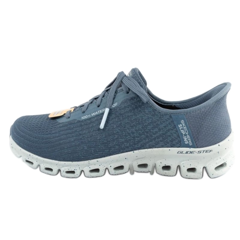 Skechers Glide-Step 104571/SLT Shoes con una membrana azul 4