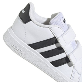 ADIDAS Grand Court CF JR GW6527 Zapatos blanco 4